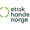 Bildet viser etisk handel norge sin logo.